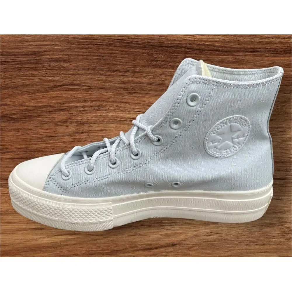 Converse Chuck Taylor All‎ Star Lift Lux Women's 10 Moonbathe/Egret A05248C NWOB